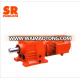 high quality heavy duty electric motor speed reducer helical gearbox